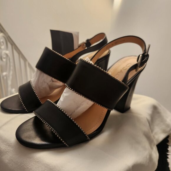 Coach Black Heels - Picture 2 of 9